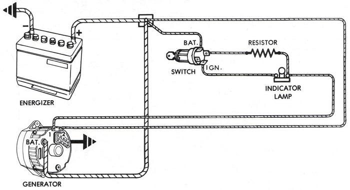 1955 Chevy Generator Wiring Diagram
