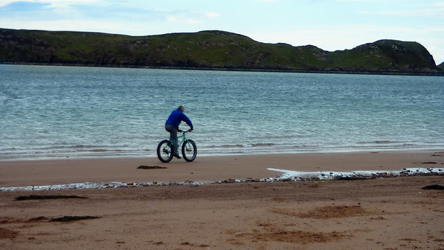 Old guy on the Pug at Achinver beach.