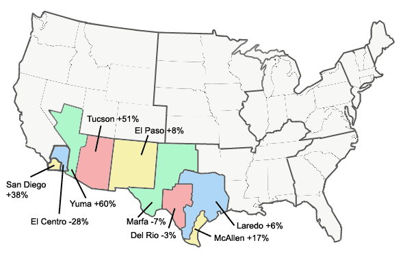 Map Of United States Deserts - Direct Map
