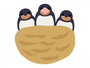 ベスト つばめ イラスト イラスト素材
