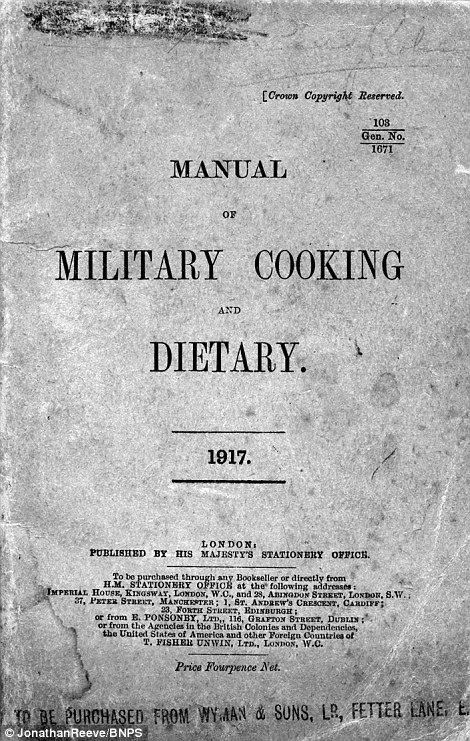 The War Office's Manual of Military Cooking & Dietary 1917