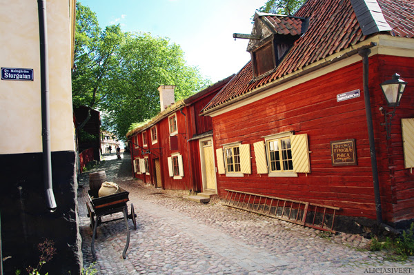 aliciasivert alicia sivertsson skansen stadskvarteren storgatan hus