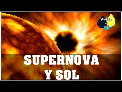 EFECTO GALACTICO - SUPERNOVA Y SOL