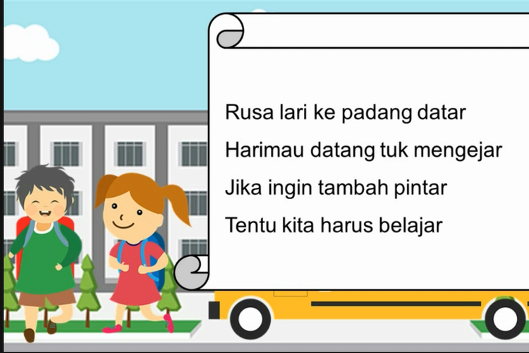 Buatlah Dua Bait Pantun Nasehat