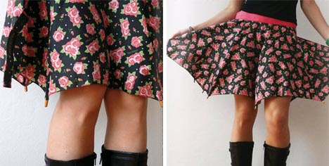 upcycled skirt plans