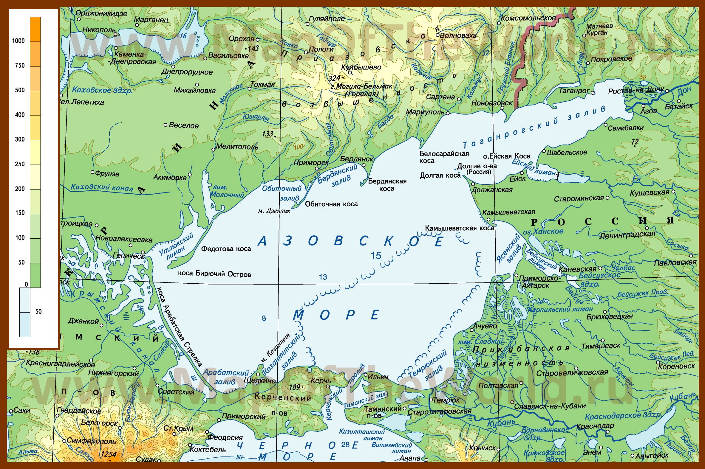 азовское море где отдохнуть