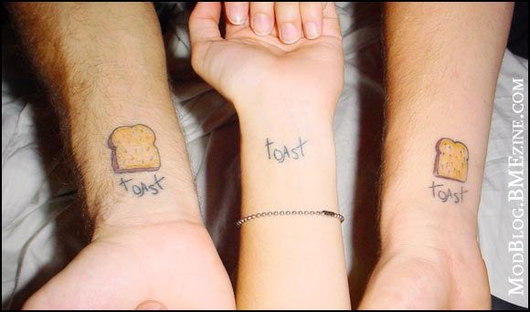 Small Toast Tattoo Decoration Jacques Garcia