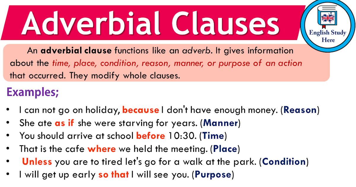 How To Write An Adverbial Phrase