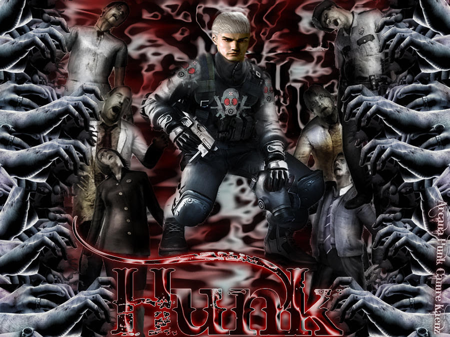 hunk figure resident evil