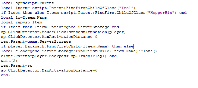 Roblox Lua Coding Basic