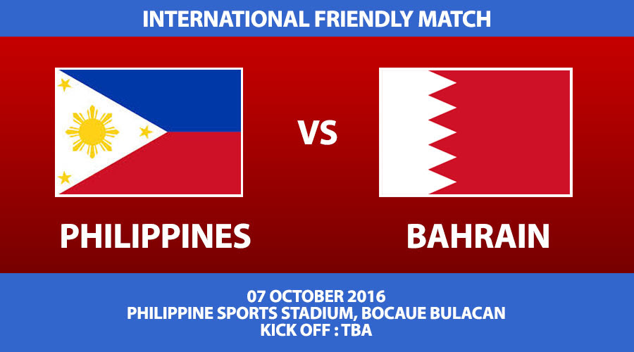 Philippines vs Bahrain International Friendly Match