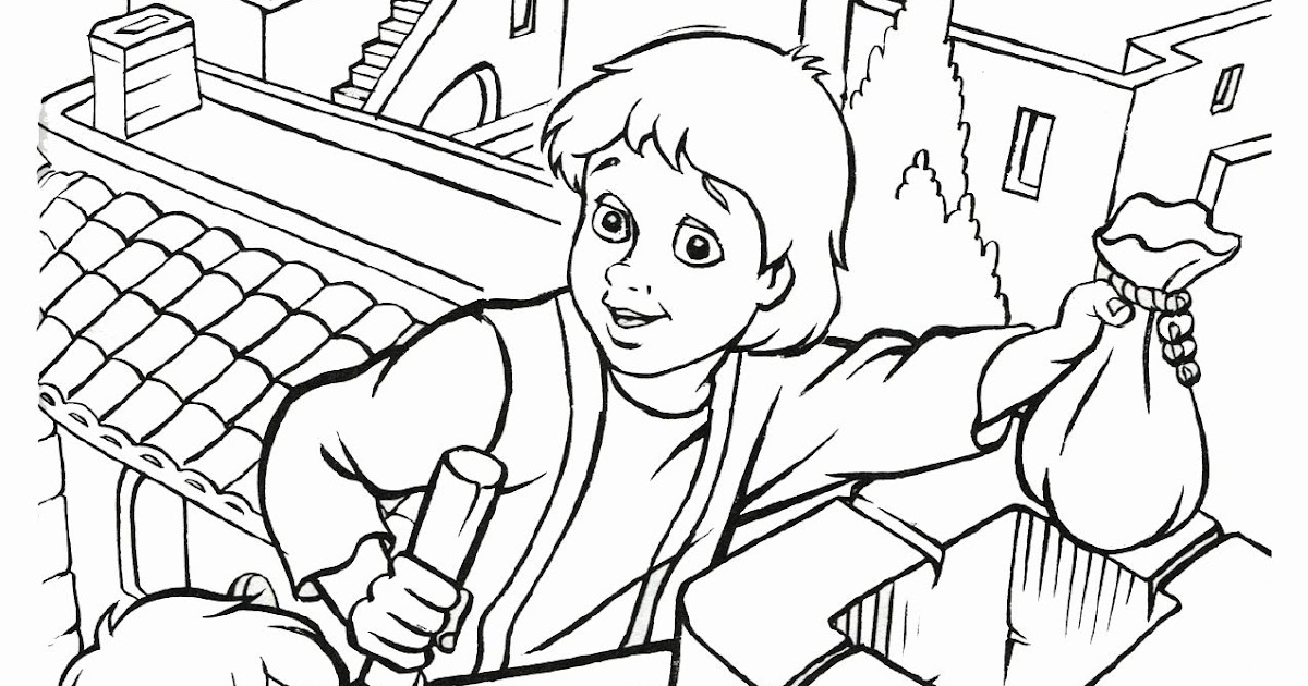 St Nicholas Colouring Sheet - Gerald Johnson's Coloring Pages