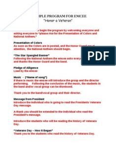 Emcee 50th Birthday Program Script Writing Birthday Program List