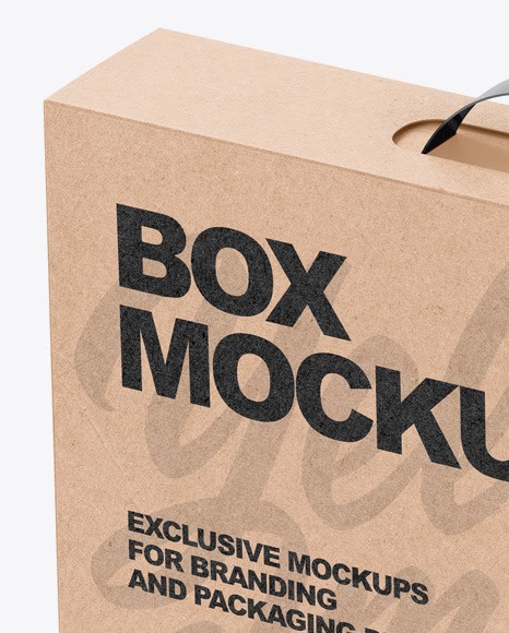 Download Paper Box With Handle Mockup Free Stationery Branding Mockup To Showcase Your Packaging Design In A Photorealistic Look This Free Branding Mockup Template Specially Designed Yellowimages Mockups