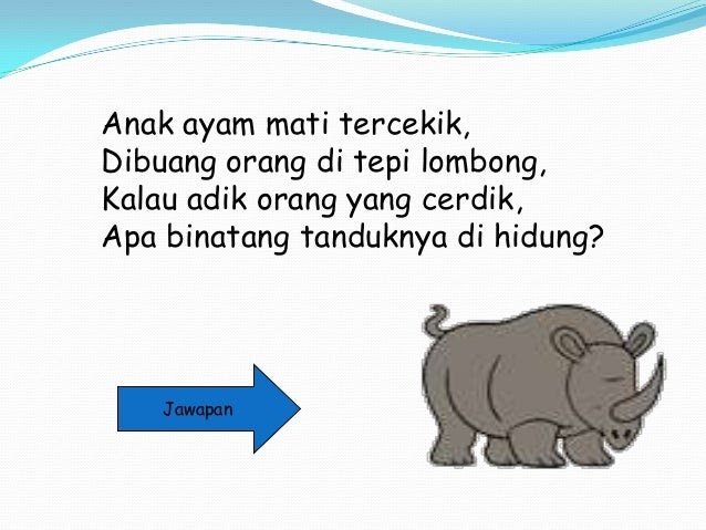 Jawapan Teka Teki Nama Ikan  Qiqi Spa