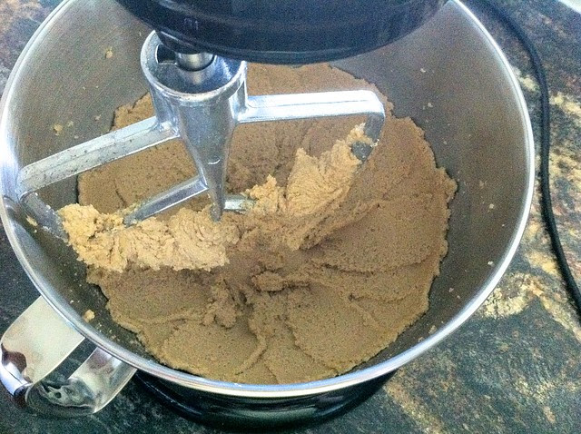 Butter and Brown Sugar Creamed Together