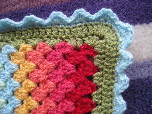 Baby Granny Stripe Blanket