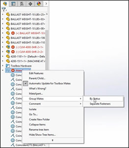 grouping solidworks 2