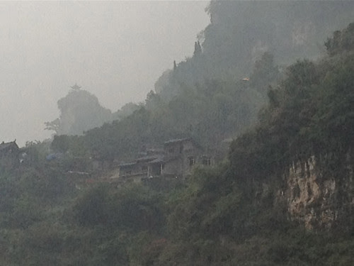 The Xiling Gorge on the Yangtze River