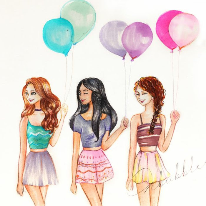 Dasar Pencarian Uang Di Internet Fille Licorne Bff Dessin Kawaii