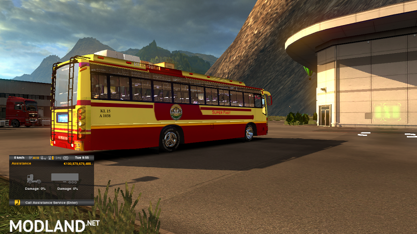 Indonesia Bus Simulator Skin Ksrtc - livery truck anti gosip