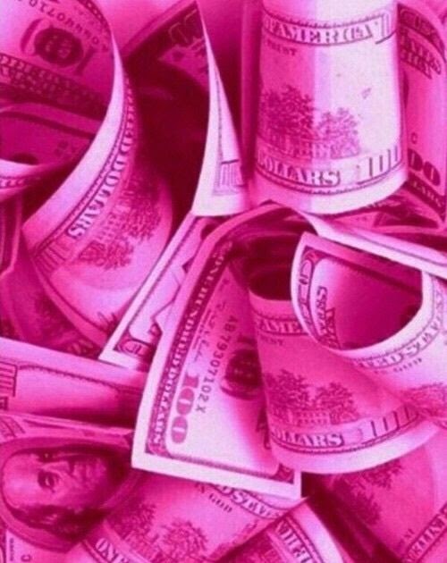 Tumblr Pink Money Background | aesthetic elegants