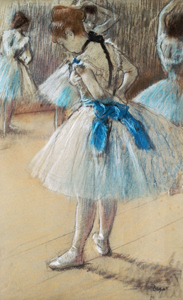 Edgar Degas - Dancer (pastel)