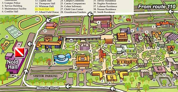 Farmingdale State College Campus Map