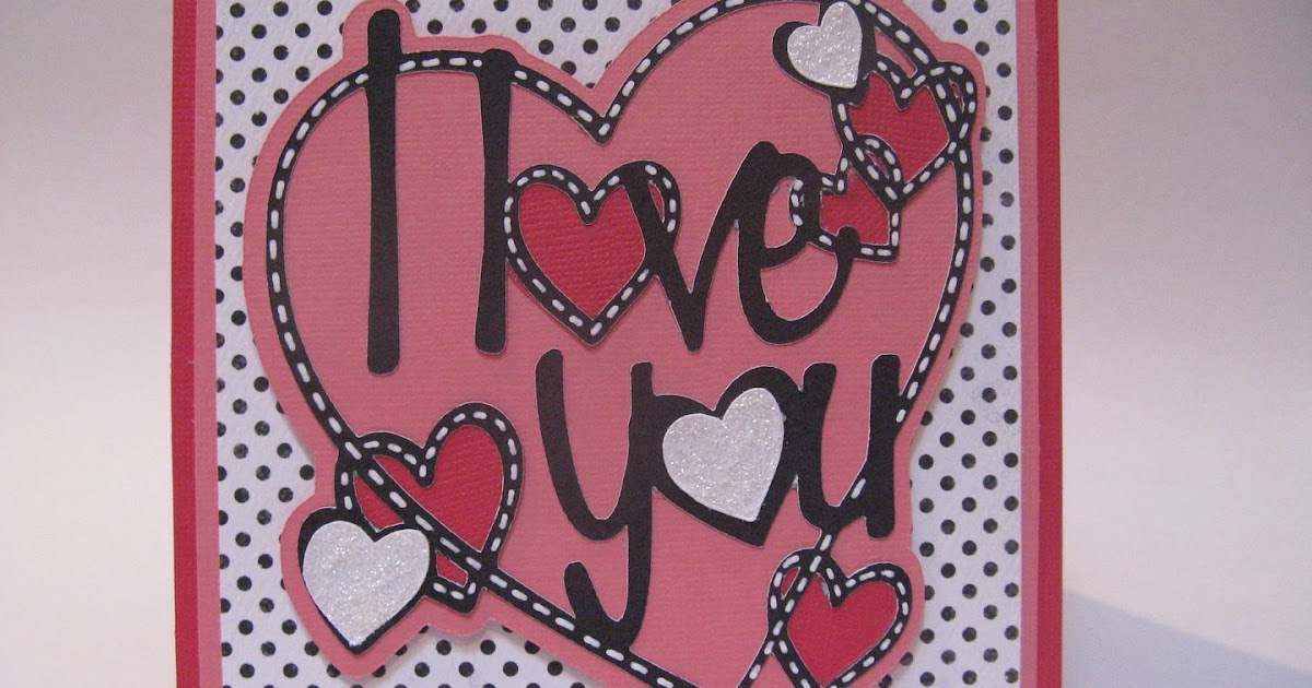 courtney lane designs i love you card made using the