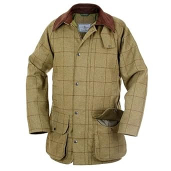 Tweed Jackets for Men: Alan Paine Rutland Gents Tweed Shooting Jacket ...