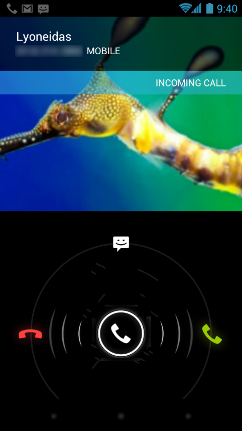 Calling and Texting in Android 4.0 is made very easier