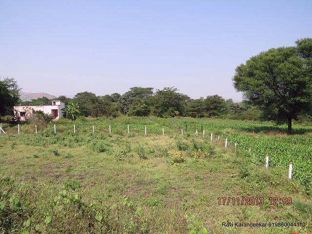 Site of Amit Rujuta Ventures' upcoming project at Chande - Visit "Gloria" 1 BHK 1.5 BHK 2 BHK Flats at Nande near Hinjewadi on Pirangut Nande Road Taluka Mulshi District Pune 412115