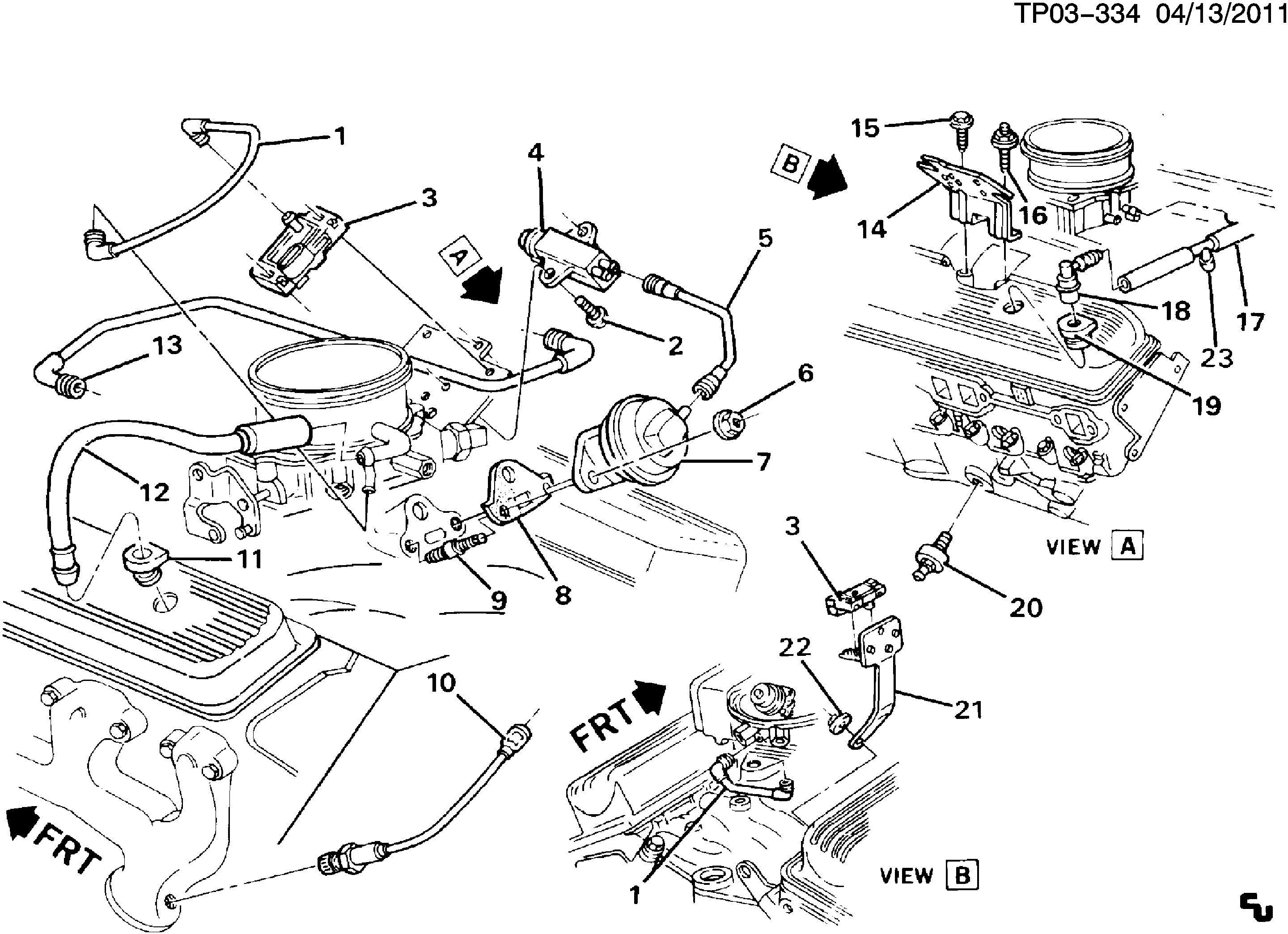 Chevy 5 7 Tbi Engine Diagram