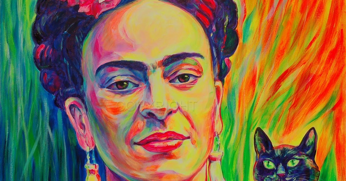 Frida Kahlo Werke Fehlgeburt / &quot;Frida Kahlo Floral Exotic Portrait