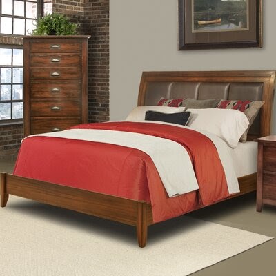 Furnireview Webstore: Kettle Falls Low Profile Bed in Distressed Dark ...