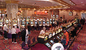 Slot machines are common place in casinos