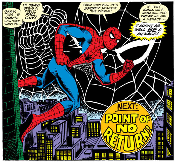'Okay, I'll just swing around the Point of No Return Building and head back to Queens.'
