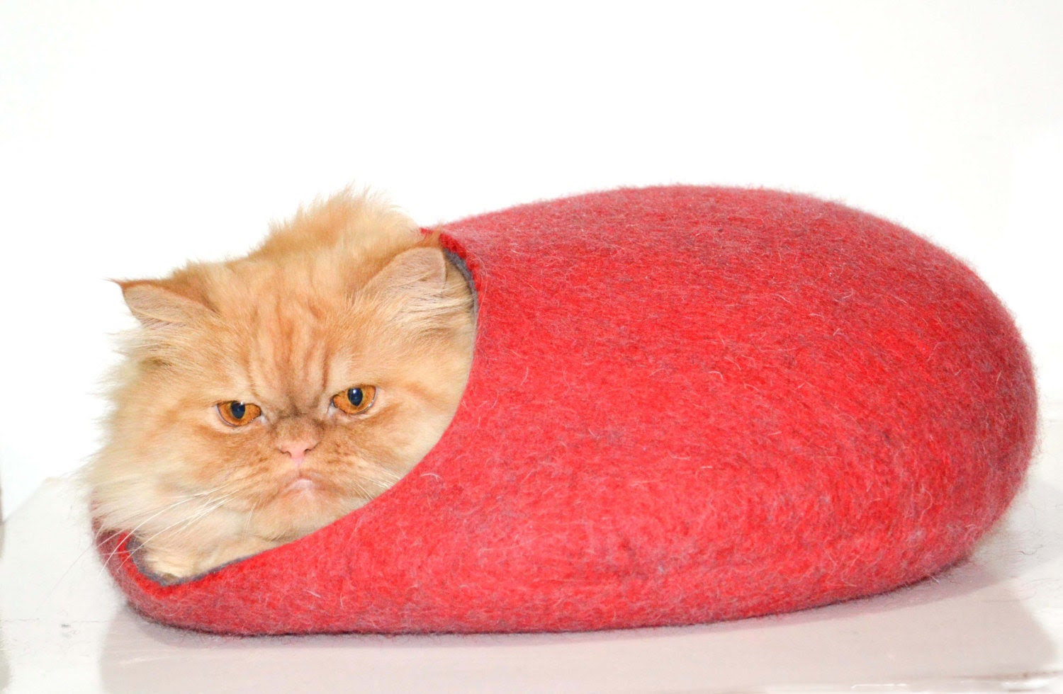pets cave, cat bed, red cats house - Storow pets cave, cat bed, red cats house - Storow