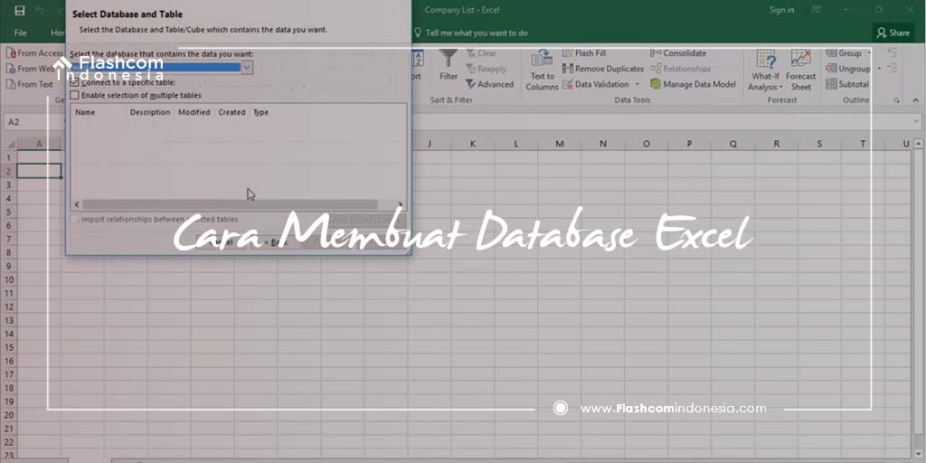 Cara Bikin Database Di Excel
