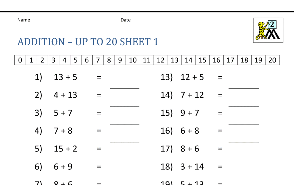 88 FREE DOWNLOAD MATH WORKSHEETS FOR GRADE 1 MISSING ADDENDS, ADDENDS