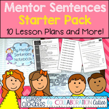 Mentor Sentences Starter Pack {10 Lesson Plans, Assessment
