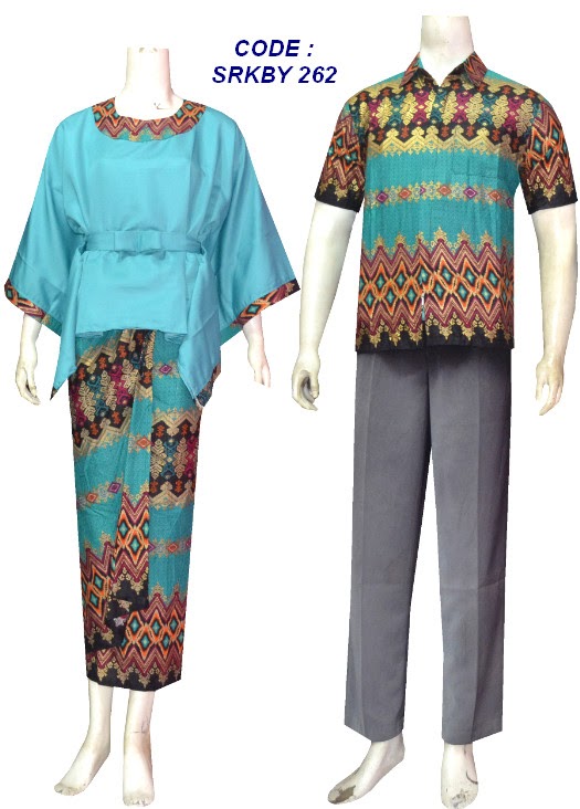 Inspirasi Terkini Model Gamis Batik Sarimbit Terbaru