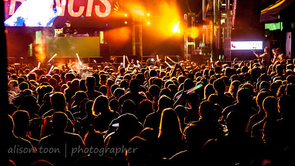 Crowd watching Dillon Francis, TDD Fest, Sacramento