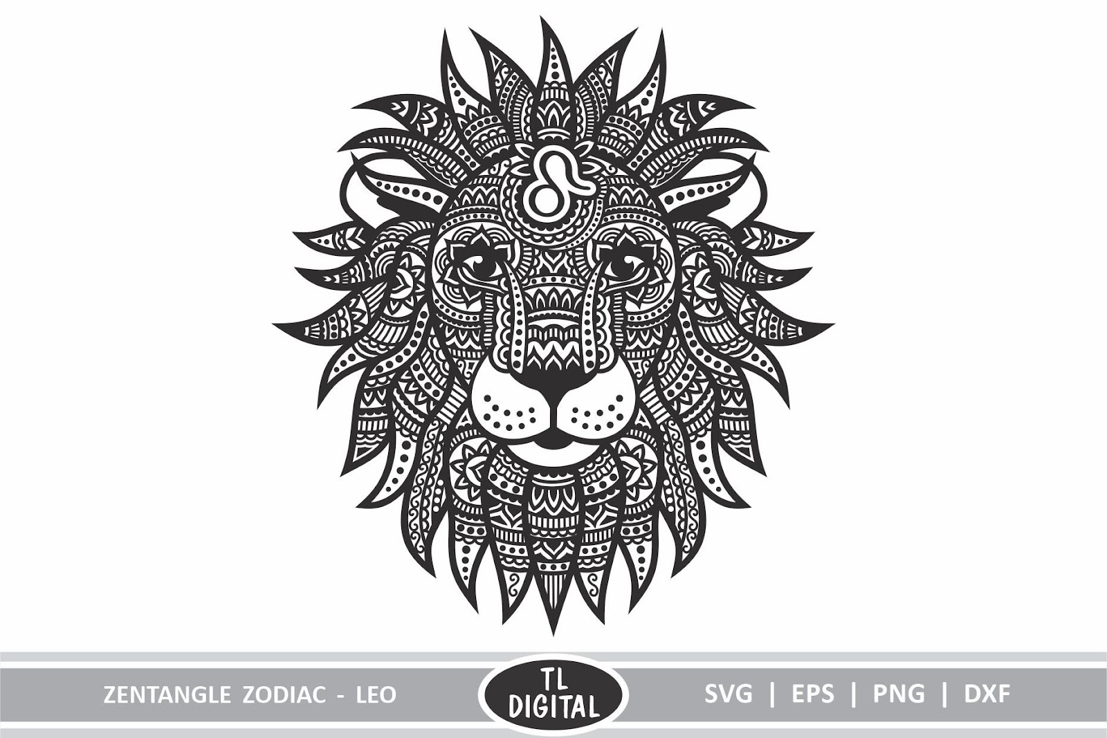 Download Lion Mandala Svg Free - Free Layered SVG Files