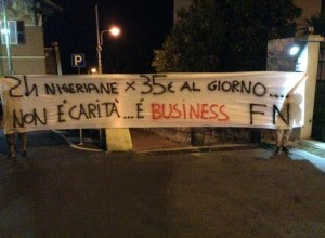 Forza Nuova contro le suore Gianelline