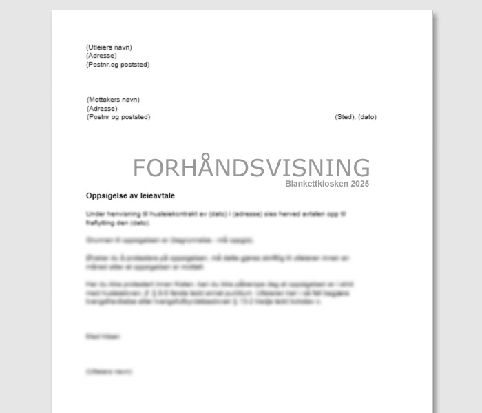 Si opp jobben mal