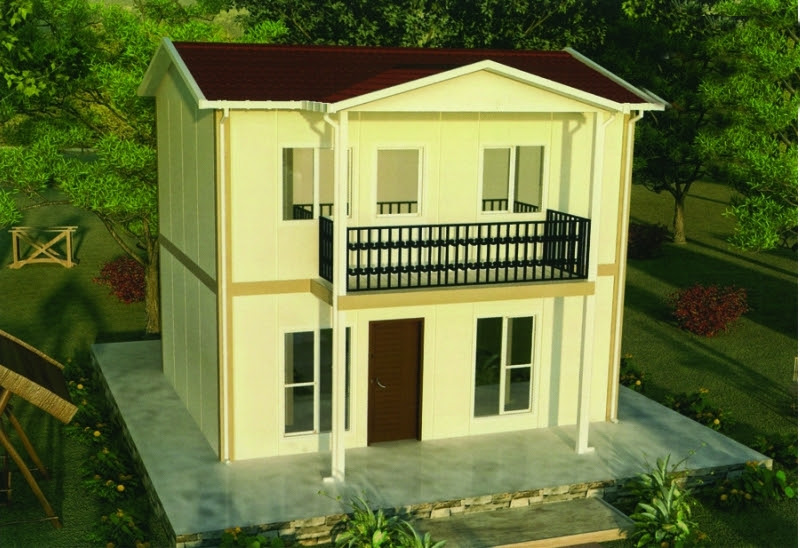 Çift Katlı Prefabrik ev modelleri Bandırma Prefabrik Konteyner