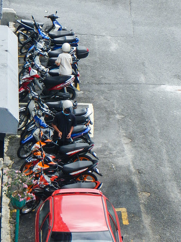 Parked Motorcycles Malaysia
