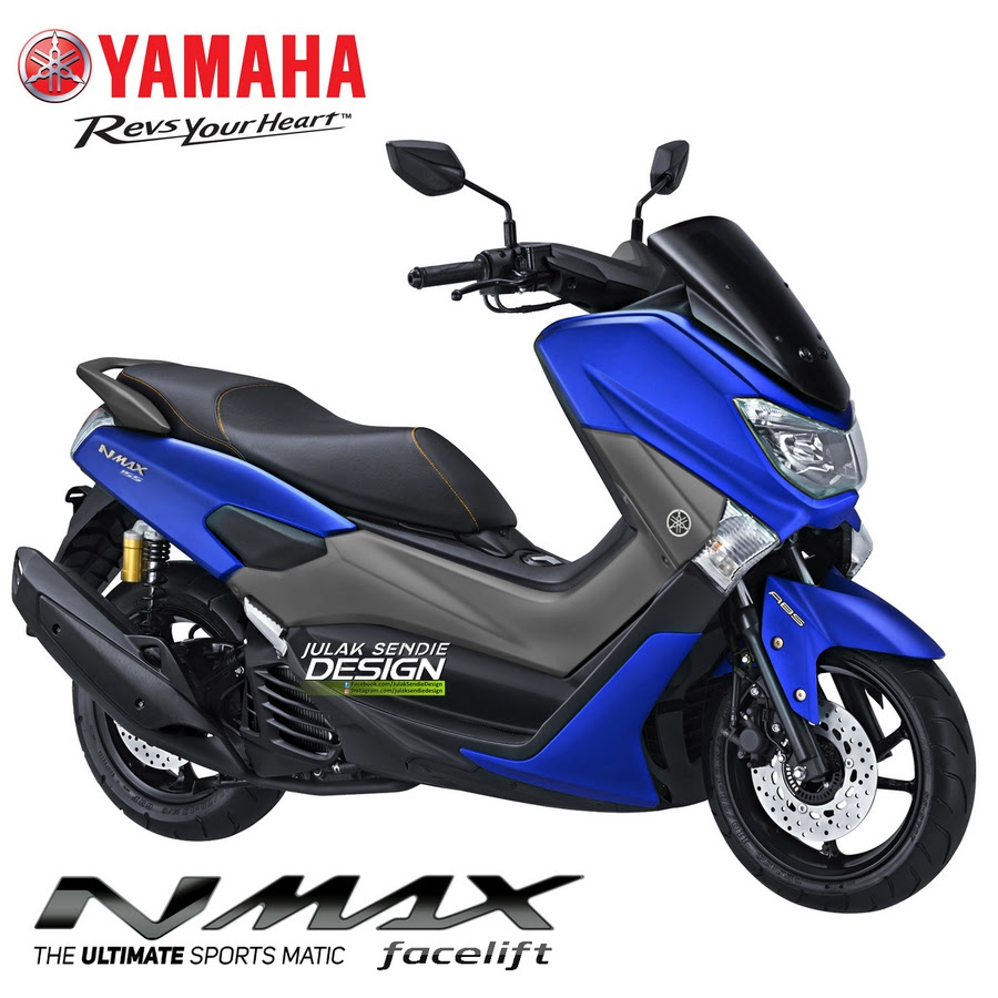 Begini Kira Kira Next Yamaha NMAX 155 Facelift 2018 Velg Emas Begini Kira Kira Next Yamaha NMAX 155 Facelift 2018 Velg Emas