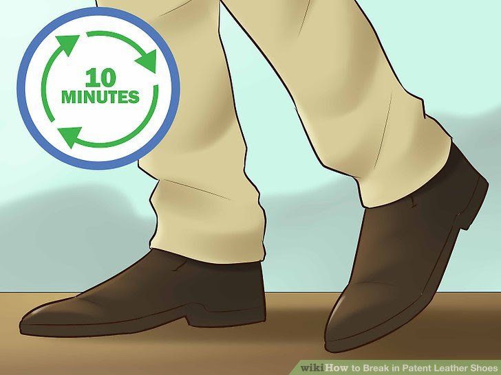 how to break leather shoes in quickly